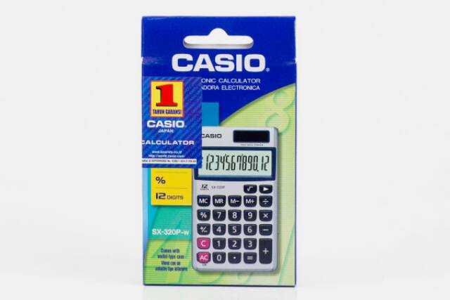 CASIO SX-320P - Kalkulator Saku # Pocket Calculator