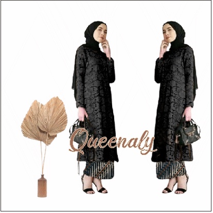 BEST SELLER - Gamis Wanita Misbi Parang Baju Setelan Kebaya Couple Kondangan Terbaru 2021 / 100% Rea