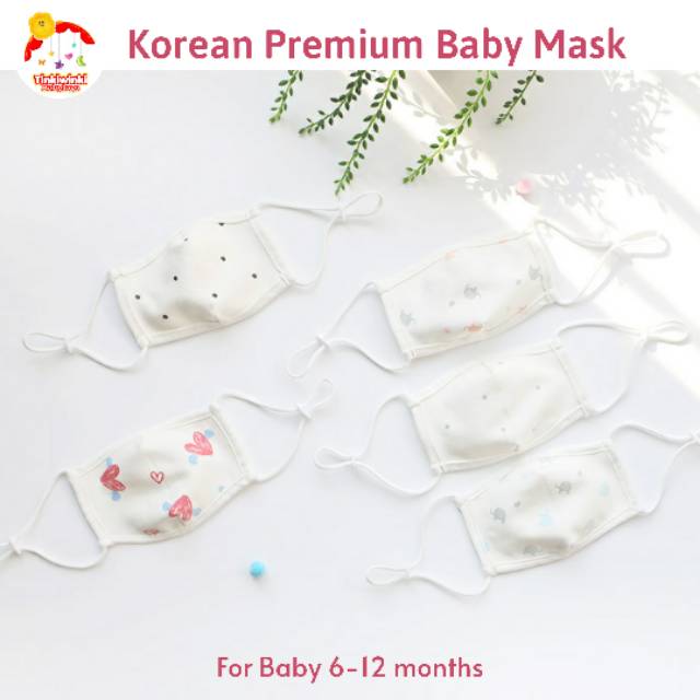 Moms Nature Korean Premium Baby Mask Masker Bayi