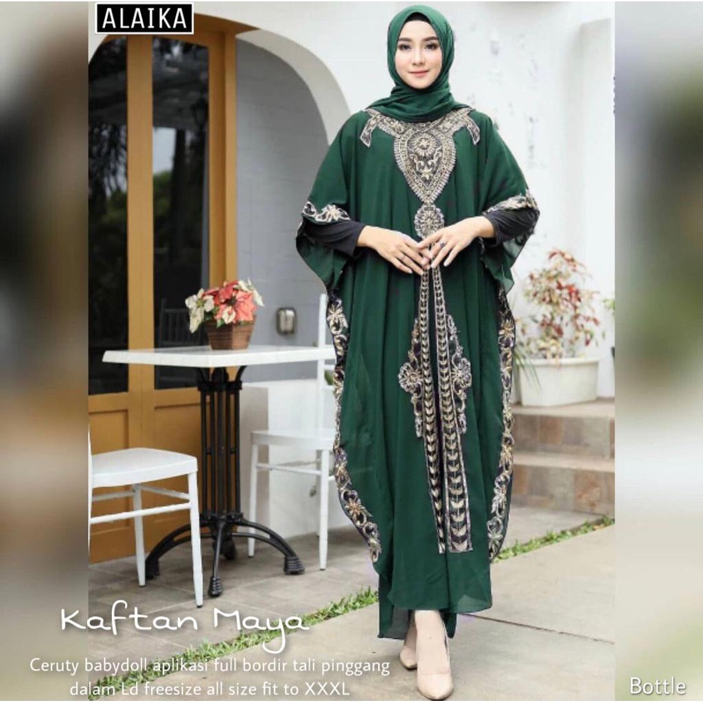 1506 KAFTAN MAYA BY ALAIKA MURAH GRATIS ONGKIR
