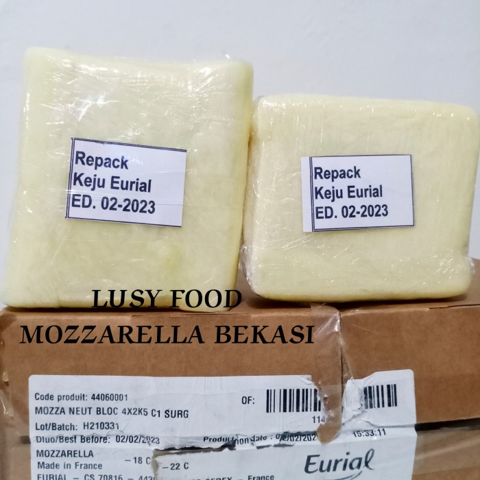 

Keju mozzarella Eurial Block 1kg