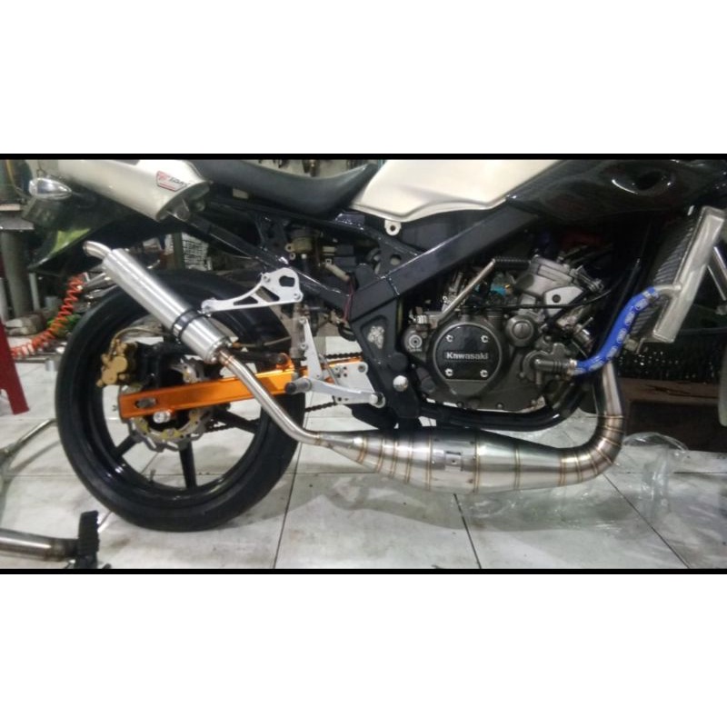 KNALPOT RC3 COBRA STAINLES KAWASAKI NINJA 150 R & RR