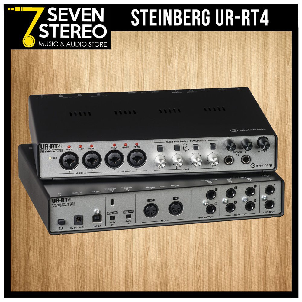 Steinberg UR-RT4 Audio Interface - Soundcard