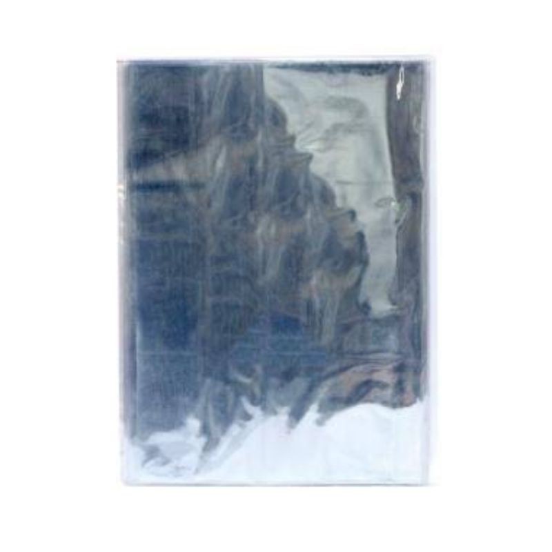 

Sampul Buku Plastik Mika Tebal/Sampul Buku Plastik Polos BUKU KECIL BIASA (Kwarto) 20 Pcs