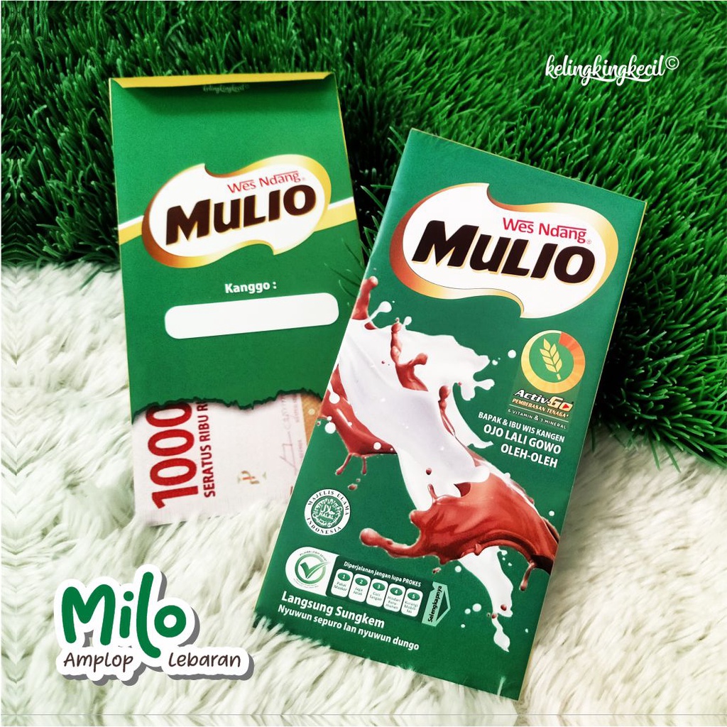 

AMPLOP LEBARAN 2025 - MILO BESAR