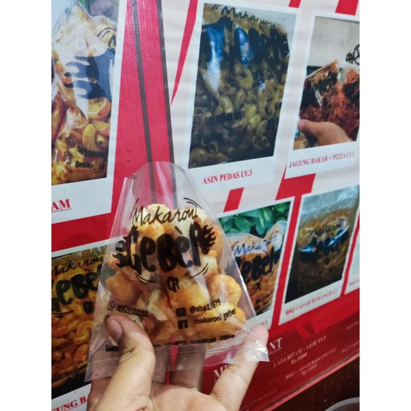 

Siomay kering - Makaroni Geber