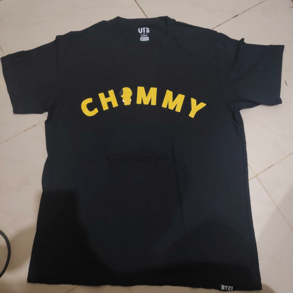 Kaos BT21 Chimmy Original Uniqlo Korea
