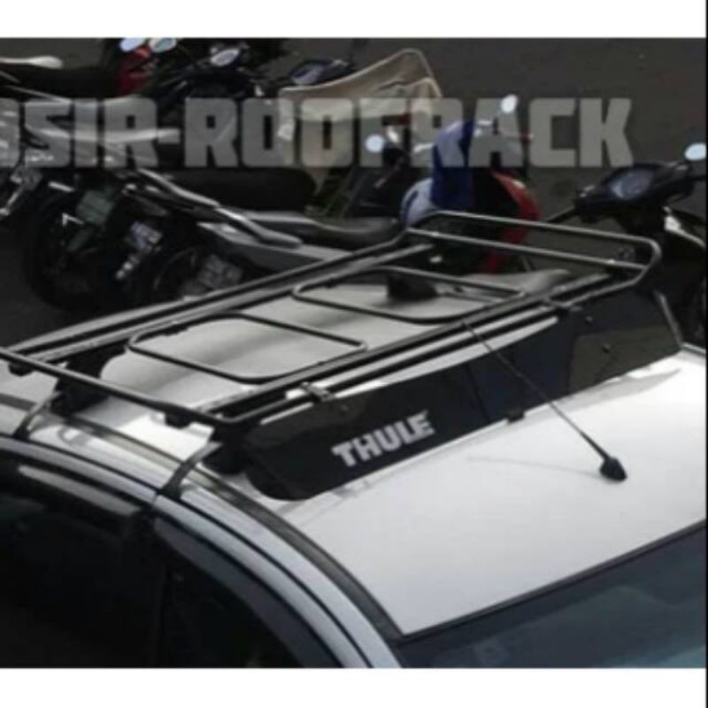 Roofrack rack mobil lengkap dan windfairing by HSA Rack