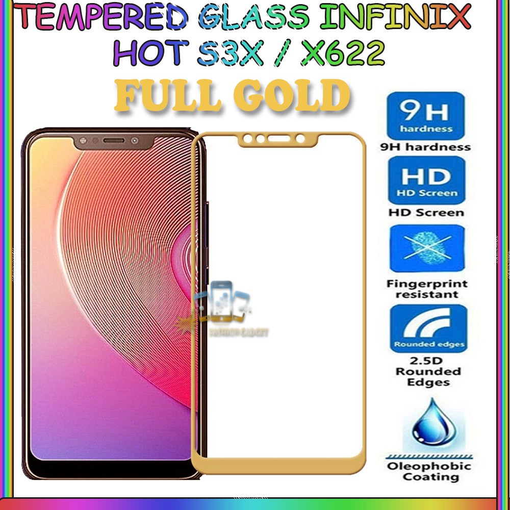 TEMPERED GLASS INFINIX HOT 7 PRO INFINIX X608 HOT 6 PRO INFINIX X622 HOT S3X INFINIX X551 HOT NOTE ANTI GORES KACA TEMPER GLASS