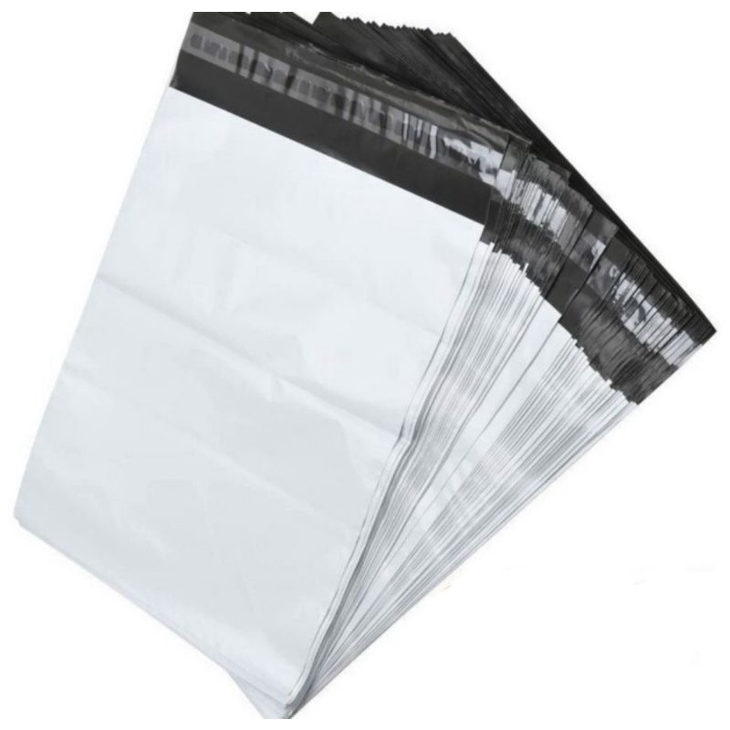 

Polymailer Putih 17x25CM isi 100pcs TERMURAH packing olshop praktis berkualitas