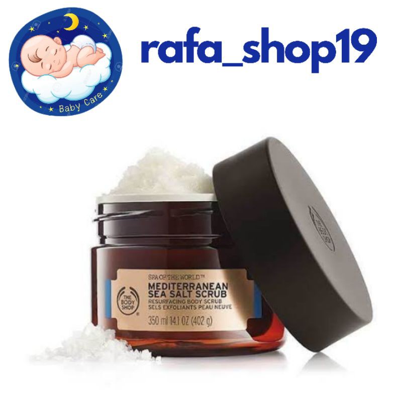 THE BODY SHOP MEDITERANEAN SEA SALT BODY SCRUB 50 ML