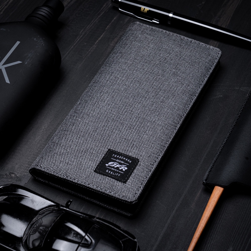 JFR Fashion Dompet Pria Bahan Kulit Canvas JP12-5