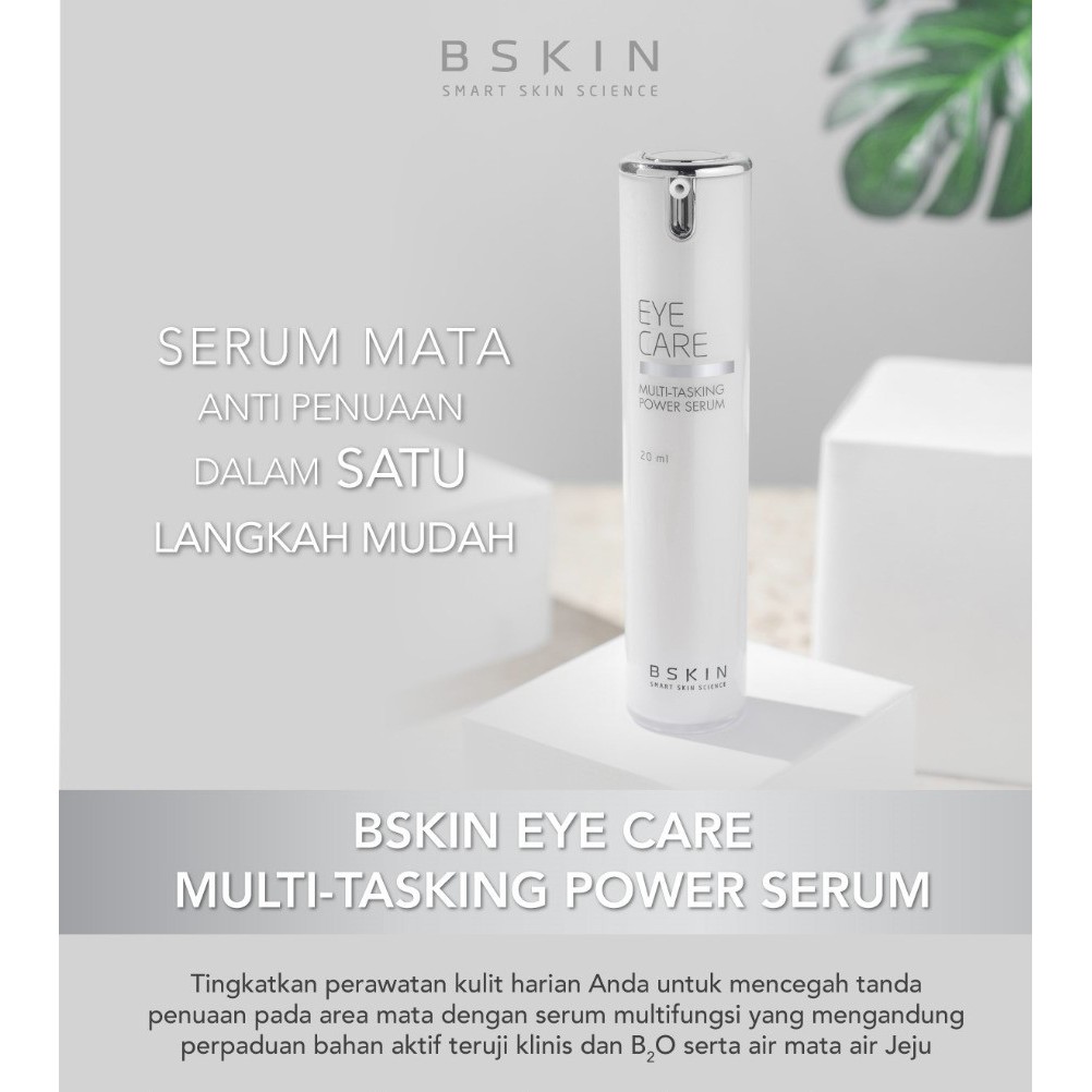 [PRELOVED] BSKIN EYE CARE MULTI - TASKING POWER SERUM (ISI MASIH 90%)