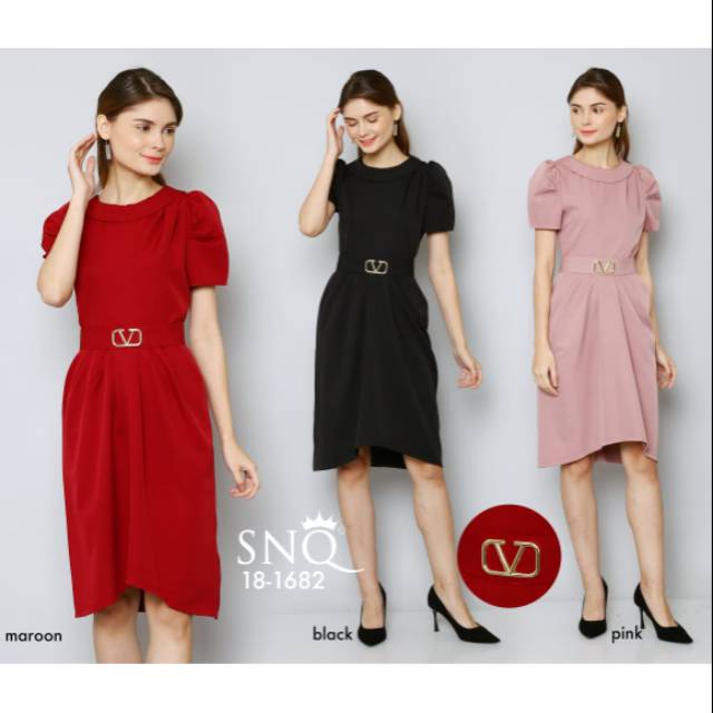 SNQ dress wanita 181682