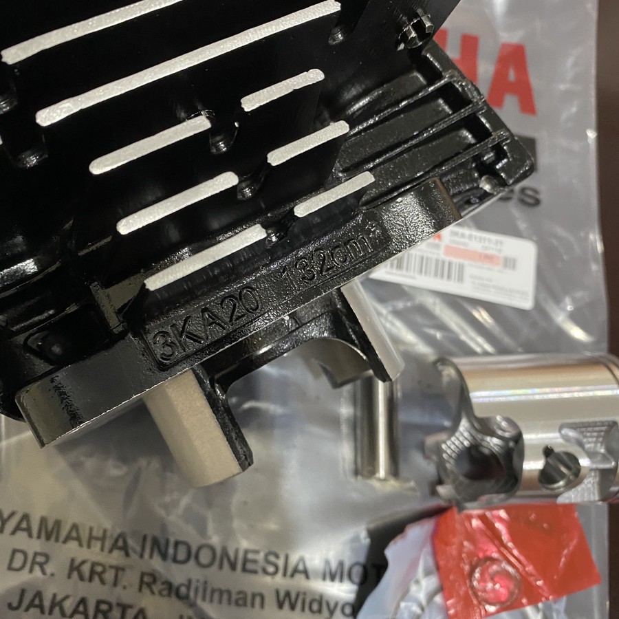 3KA YP1 SILINDER BLOK CYLINDER BLOCK SEHER PISTON RING PEN HEAD MESIN ASSY KLEP RXK RX-KING RXKING-3