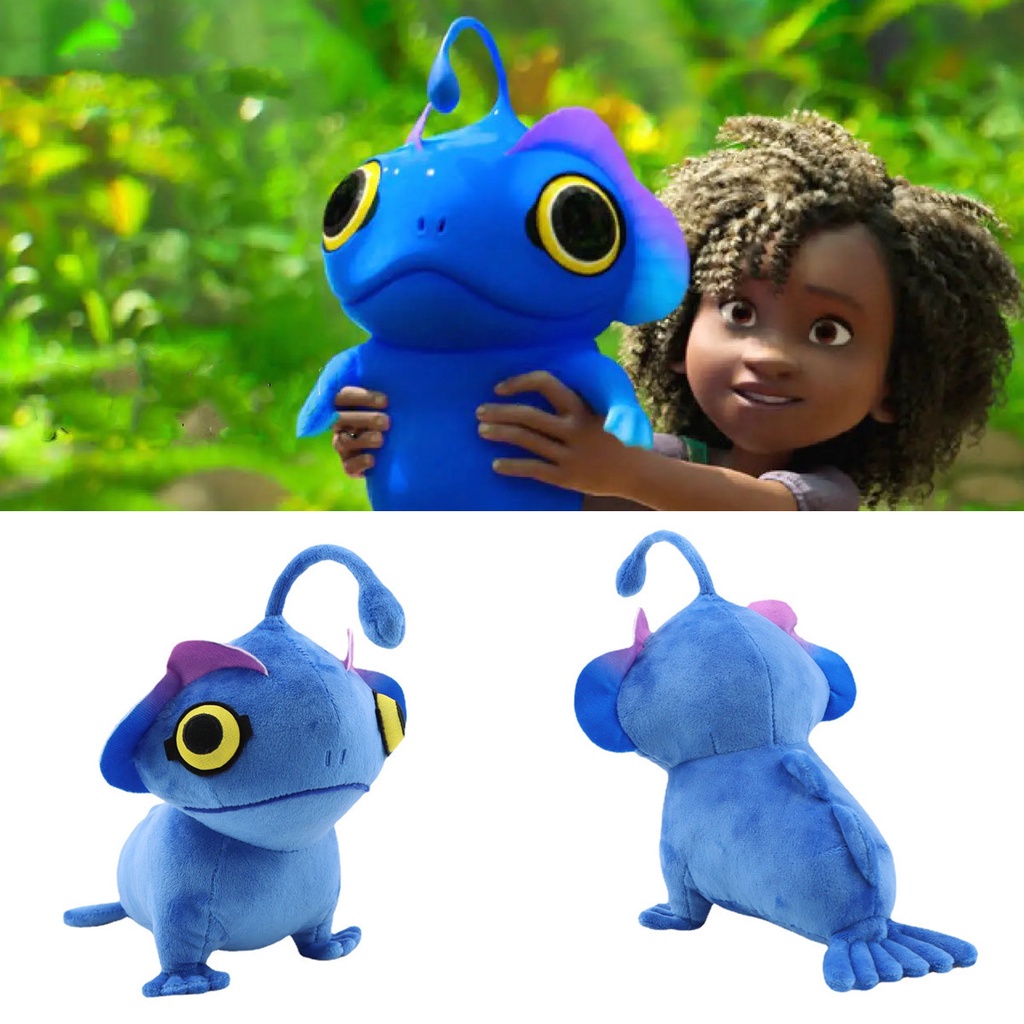 Mainan Boneka Stuffed Plush Kartun Anime The Sea Beast Warna Biru Untuk Anak Laki-Laki / Perempuan