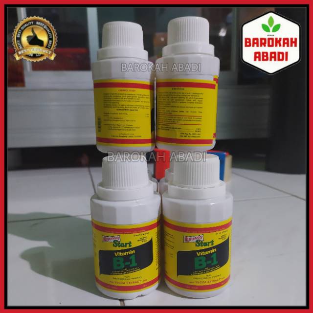 Vitamin b1 tanaman liquinox start B1 - Pupuk tanaman cair - Vitamin B1 tanaman 100ml