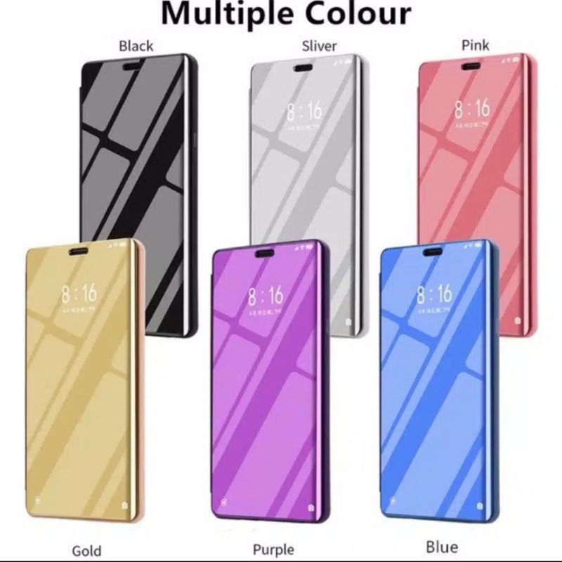 IPHONE X XS XR XS MAX 11 PRO MAX Sarung Flip Case Clear View Standing Cover