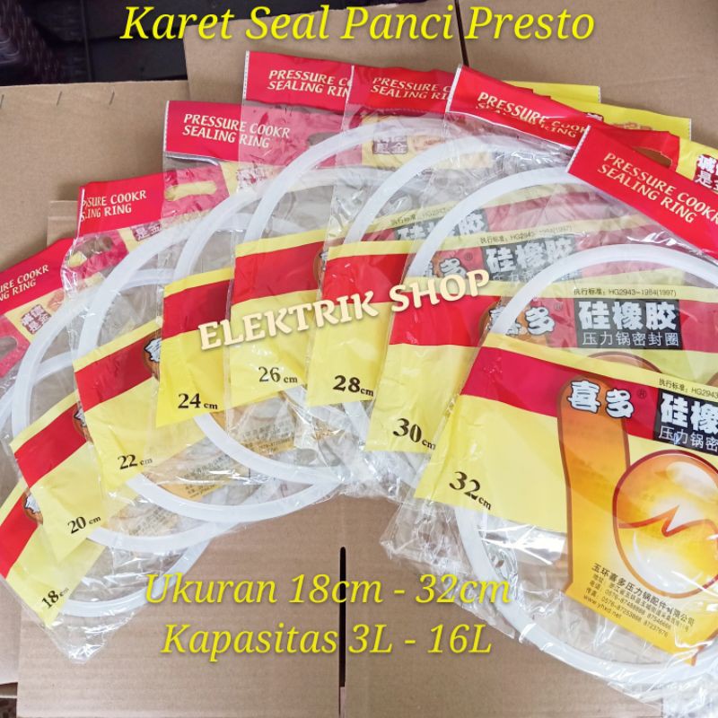 KARET PRESTO / KARET SEAL TUTUP PANCI PRESTO /KARET PANCI PRESTO