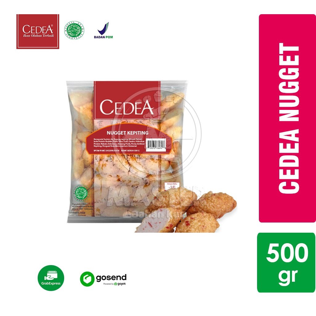 

Cedea Nugget Kepiting [500gr] KHUSUS INSTANT