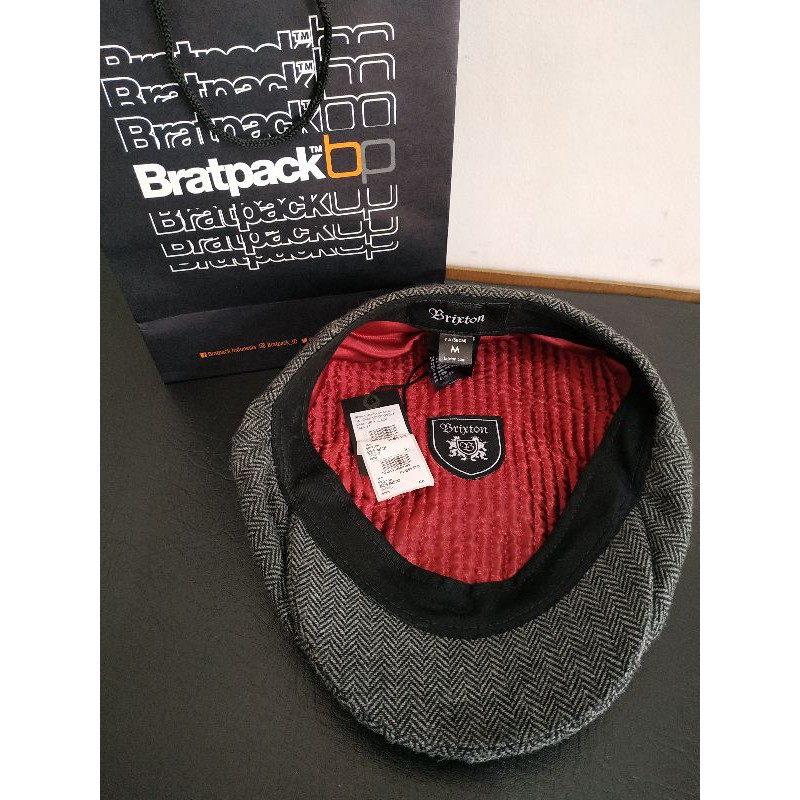 BRIXTON Brood /Snap Cap M BNWT