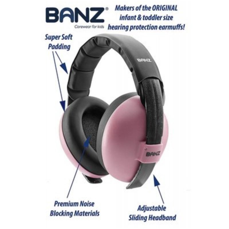 BANZ  Hear no Blare Earmuffs 0-2 years old
