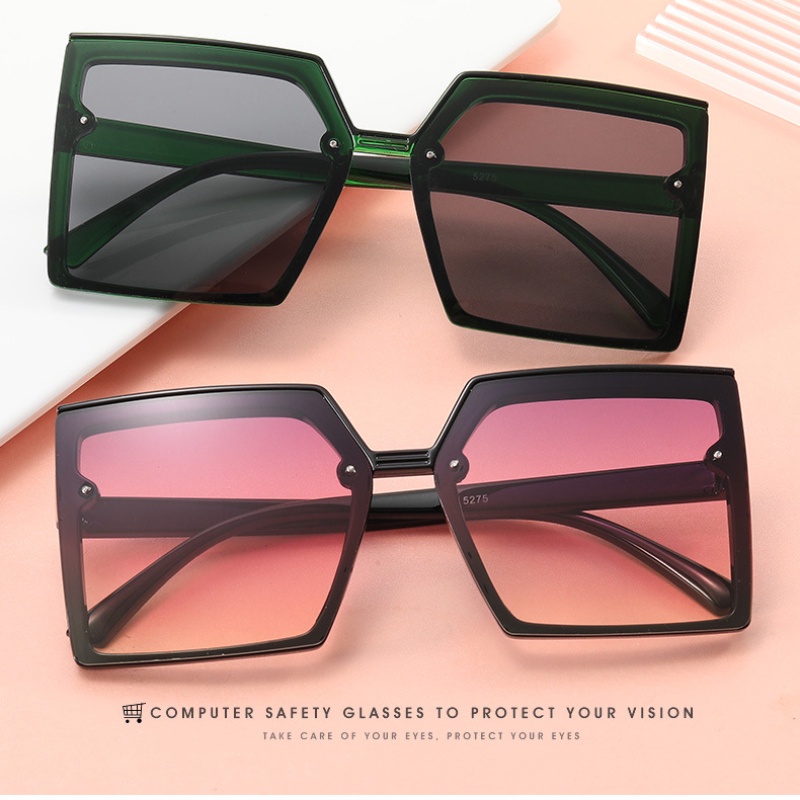 Kacamata Sunglass Desain red book big box Gaya Korea