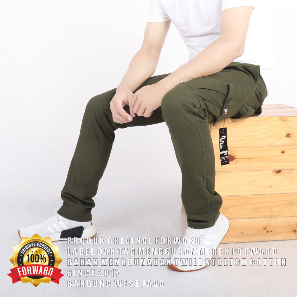 celana Cargo celana jogger joger Pants Kargo PDL Pria  System fourlayers