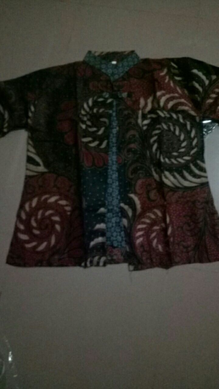 Atasan Batik Blouse Seragam Batik Solo Batik Kantor Baju Batik Wanita Bd 110
