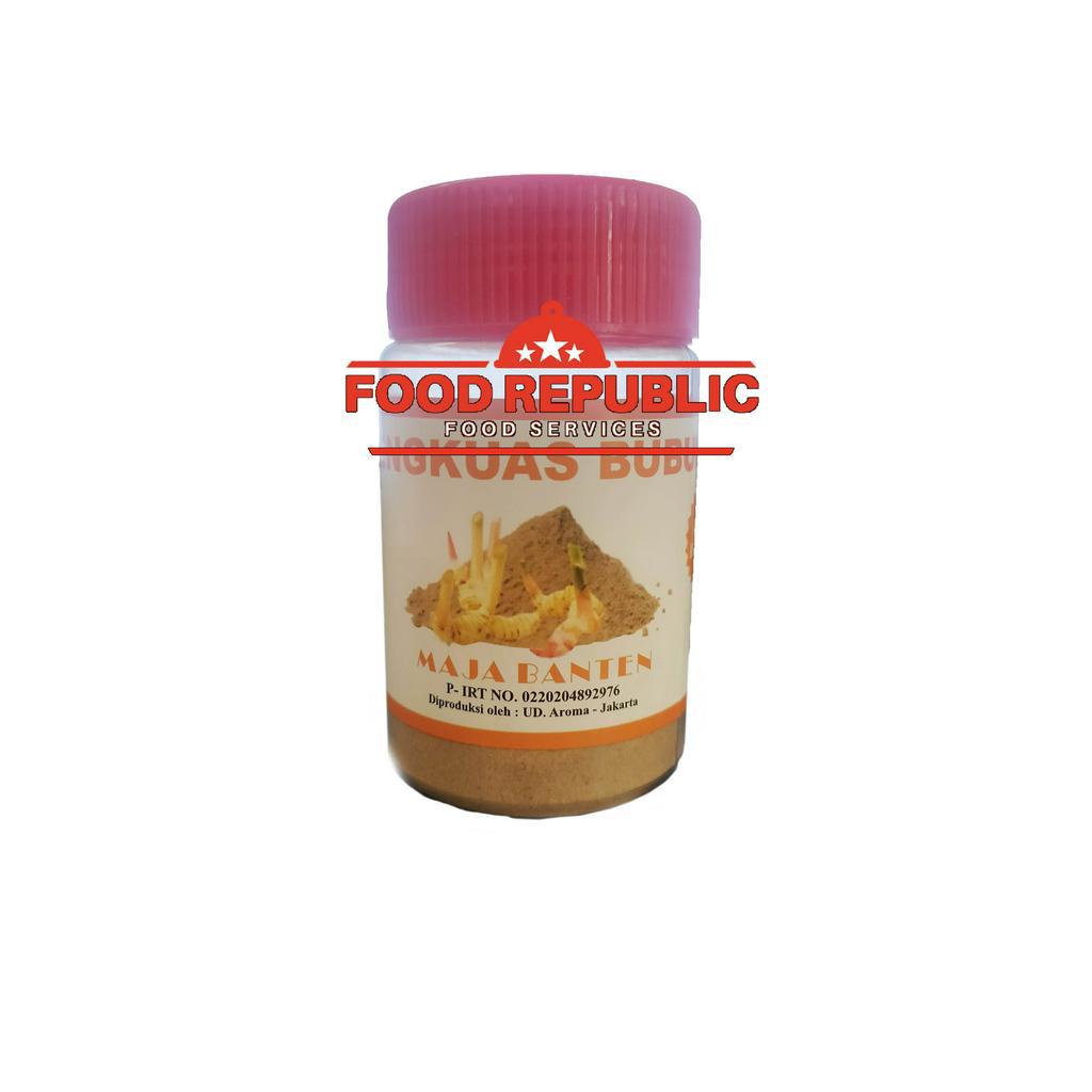 

LENGKUAS BUBUK BOTOL 70 GR - LENGKUAS MAJA BANTEN ORIGINAL HALAL