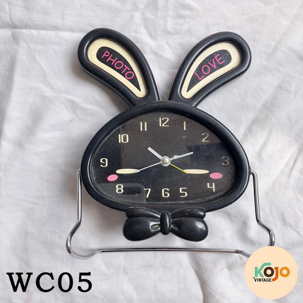 Jam Meja Ayun Antik Kuno Jadul Retro Klasik Classic Vintage Unik Funny Bunny