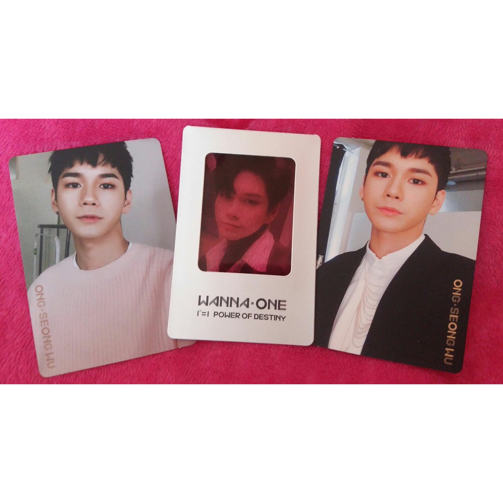 [Clearance Sale] Photo Card PC Official Ong Seongwu