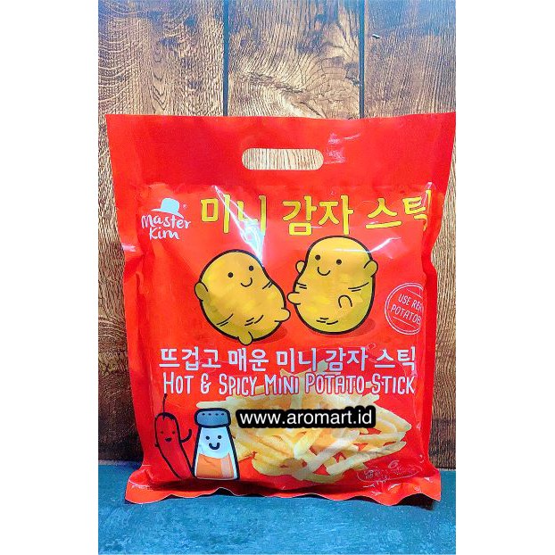 

Master Kim Hot & Spicy Mini Potato Stick - 96g