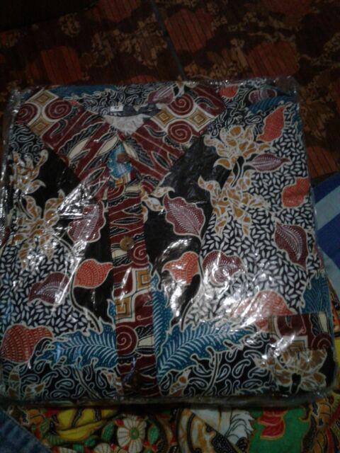 Qnunbatik Batik Keluarga Gamis Muslim Wanita Sedona Parang