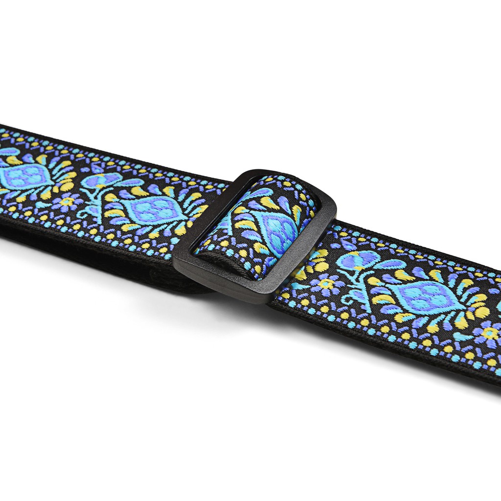 Amumu CO06E-BL Strap Gitar motif Indian Pattern Biru