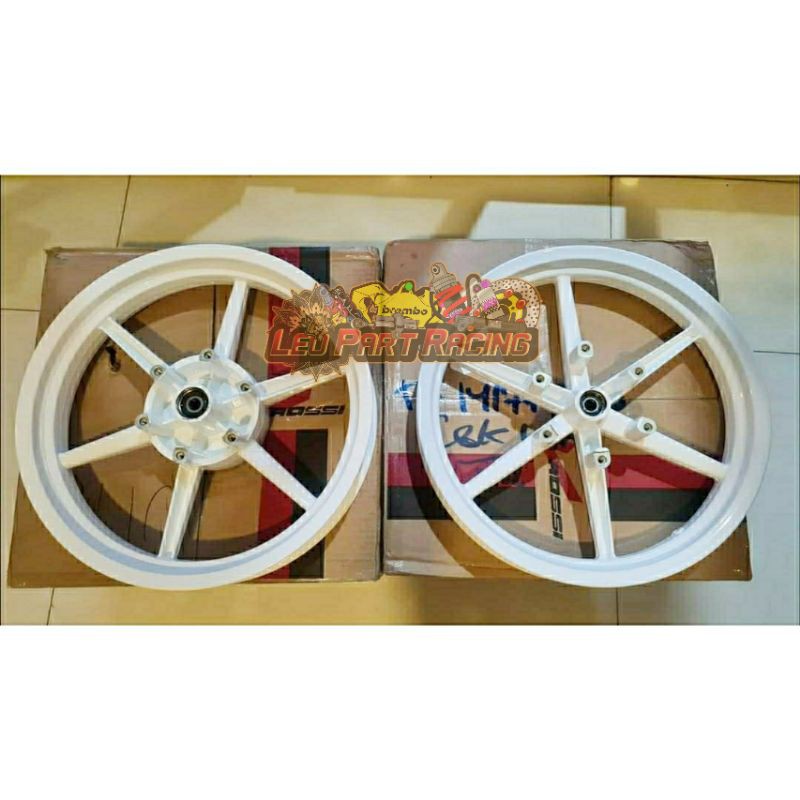 Velg vRossi Racing Putih Ninja RR/R Ukuran 250/300-17 Palang 6