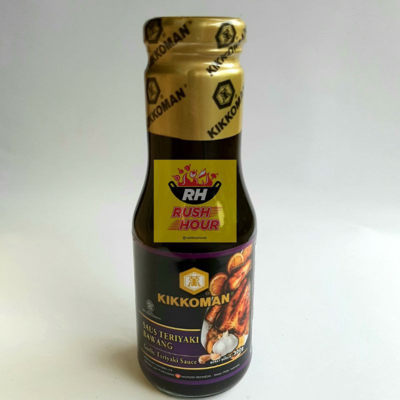 

KIKKOMAN SAUCE GARLIC TERIYAKI 300 GRAM