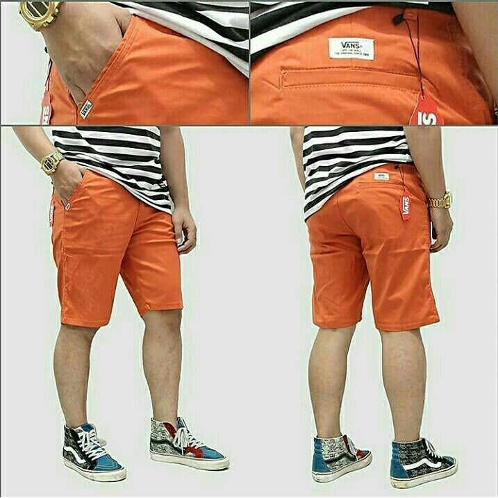Bagus Bahan Adem Nyaman Cocok Buat Musim Dingin CELANA PENDEK PDL PRIA DC KARGO GUNUNG HITAM MURAH