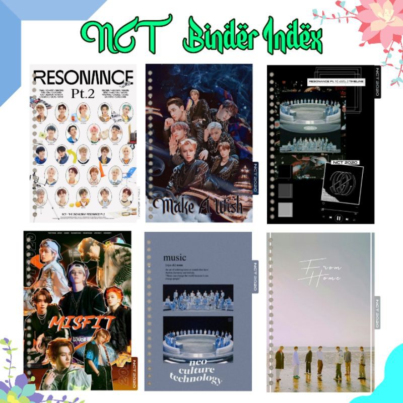 

NCT BINDER INDEX A5 TRANSPARAN TEBAL MURAH