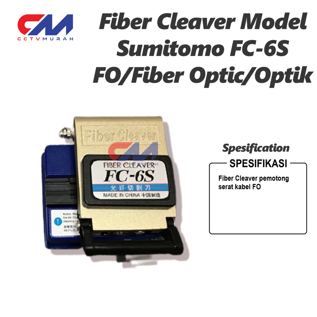 Cleaver Fiber For Fiber Optic || Type Model Sumitomo FC-6S