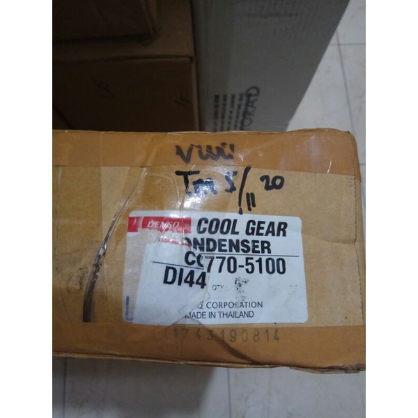 Condensor Kondensor Ac Hiace Commuter Denso Asli