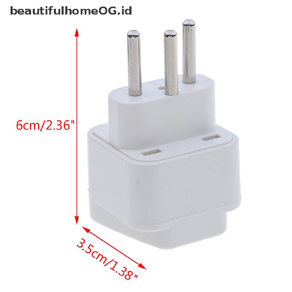 Adapter Konverter power plug UK US EU Ke Switzerland Swiss AC Universal Untuk travel