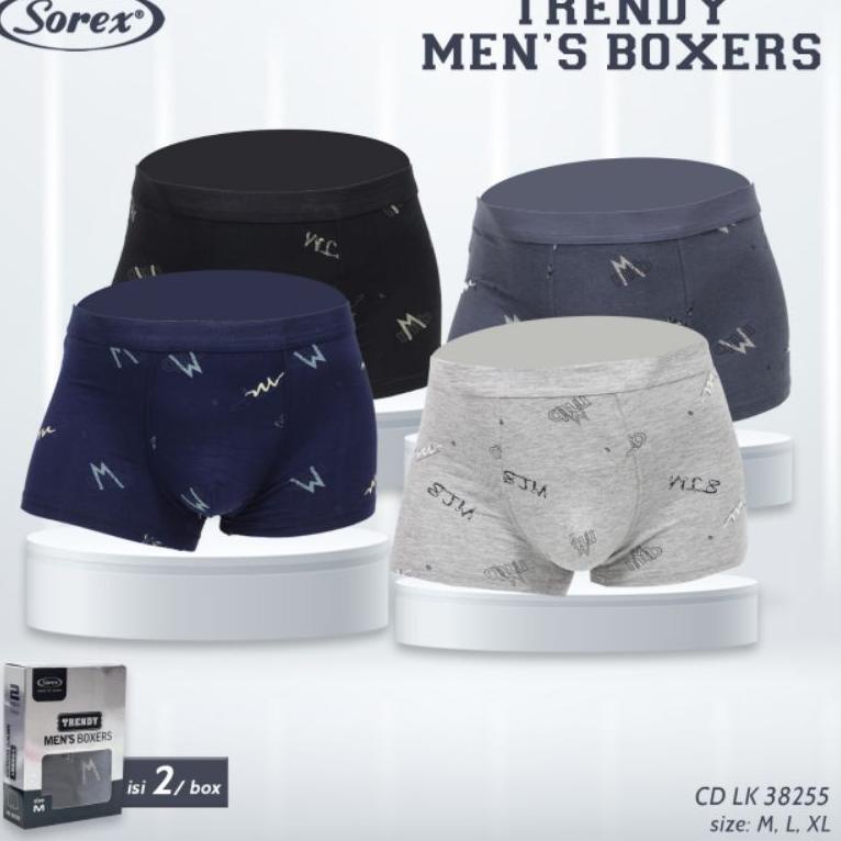 [Art. H4023] Celana Dalam Pria Sorex CD  Boxer Laki Sorex Original
