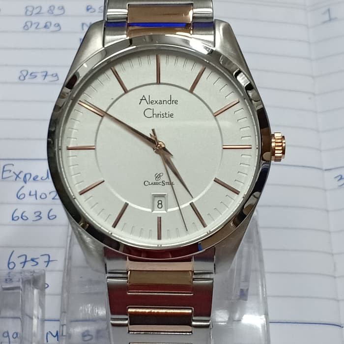 jam tangan wanita merk Alexandre Christie AC 8579 - Pria | HAWAII