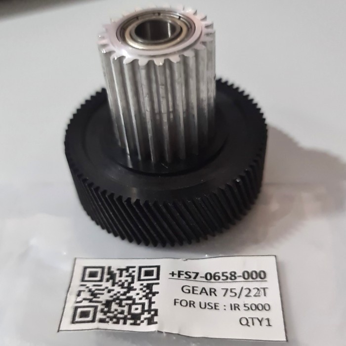 GEAR FIXING 22/75T FOTOCOPY IR 5000 / 5020 ALUMUNIUM