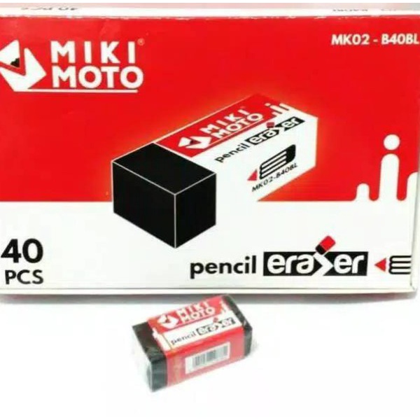 Penghapus Pensil Miki Moto Kwalitas Premium 4B