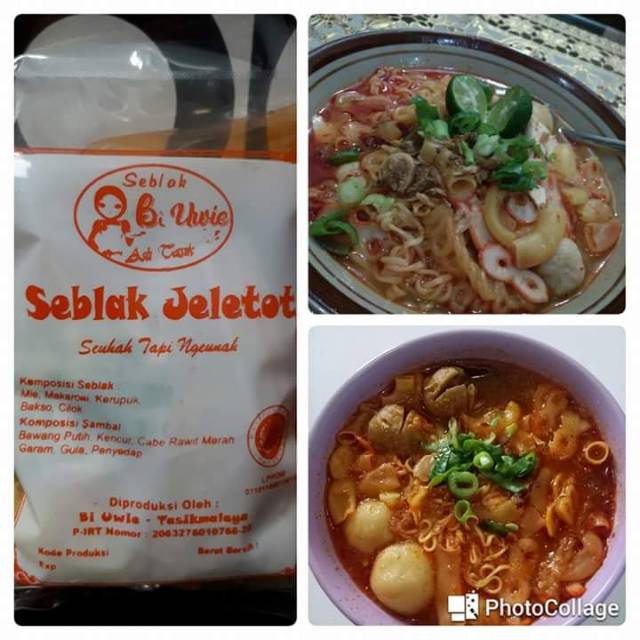 

Seblak lengkap khas Tasikmalaya