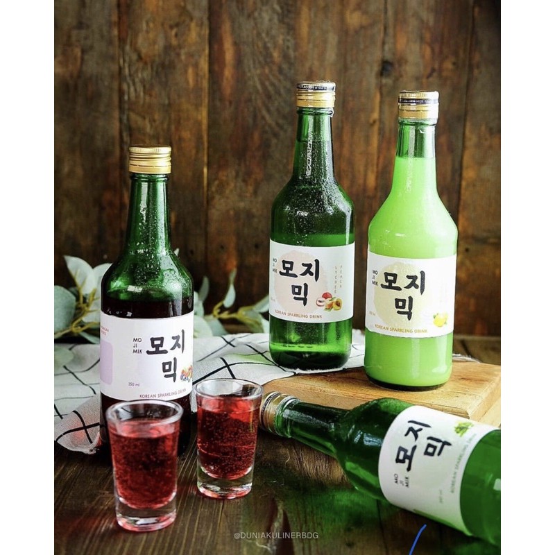 

Mojimik Korean Sparkling Drink/Soju Halal/Mojiso