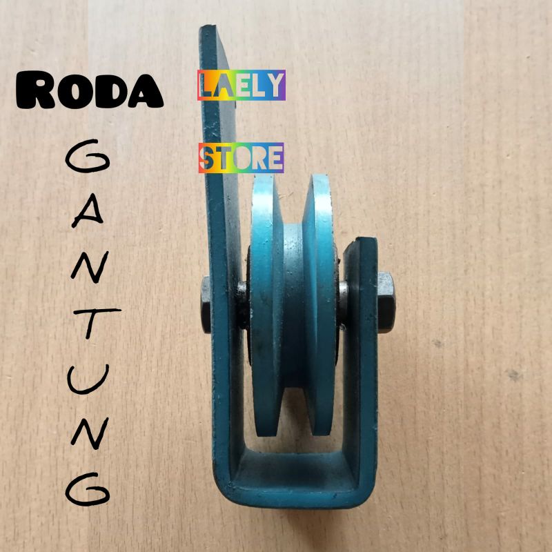 Roda gantung roda katrol roda pintu garasi