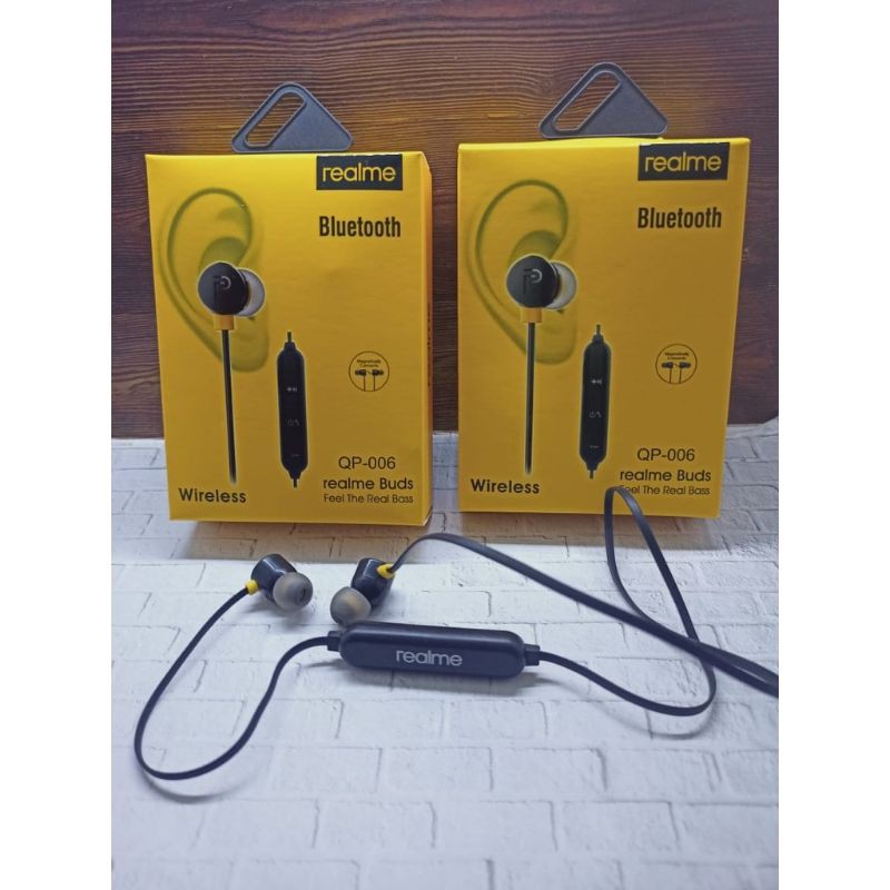 Handsfree Bluetooth Realme Buds 2 Stereo Wireless Headset Realme Earphone Bluetooth